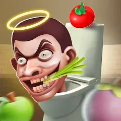 Взломанная Fruit hole: Black hole на Андроид — Много денег