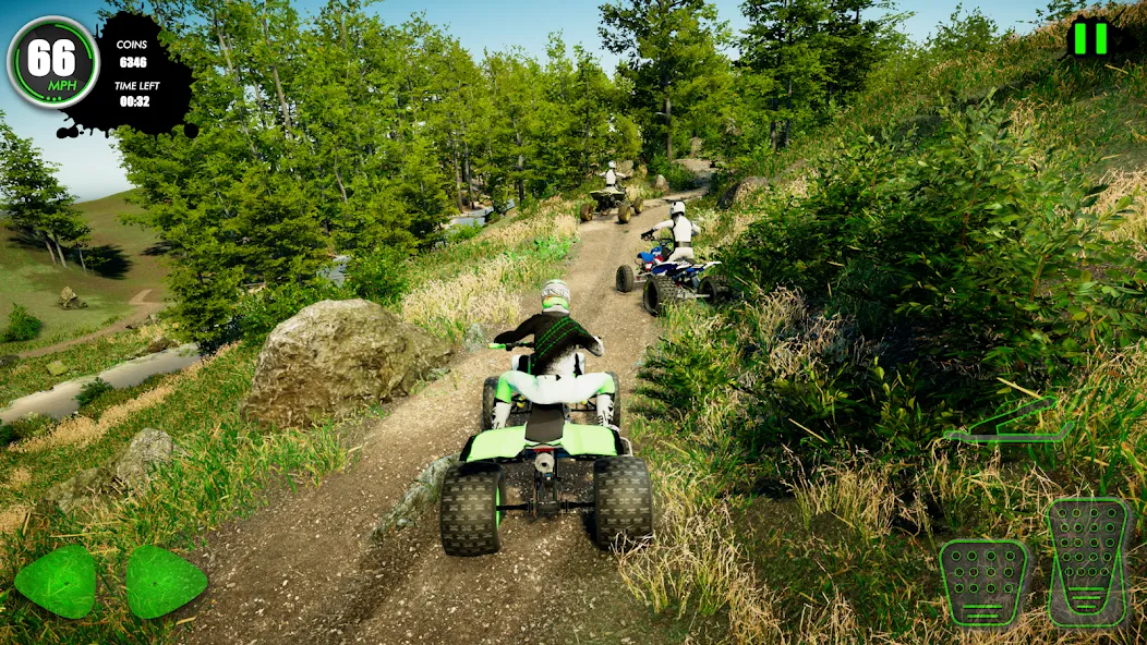 Atv Car Games Bike Offroad 4x4 MOD APK — Много денег — скриншот 3