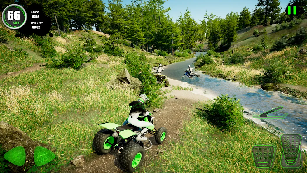 Atv Car Games Bike Offroad 4x4 MOD APK — Много денег — скриншот 4