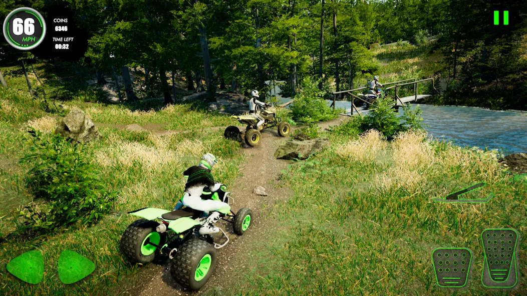 Atv Car Games Bike Offroad 4x4 MOD APK — Много денег — скриншот 5