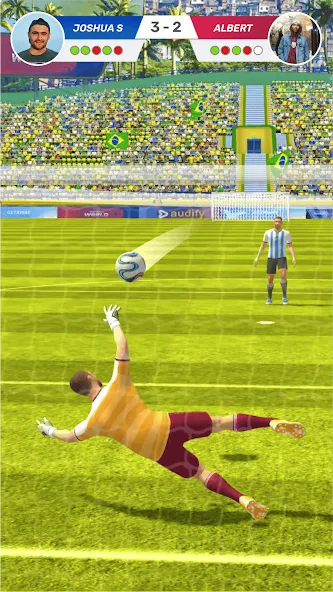 Football World - Real People MOD APK на Android — Много денег — скриншот 3