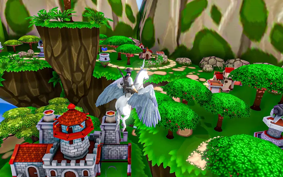 The Flying Horse: Unicorn MOD APK на Android — Много денег — скриншот 5
