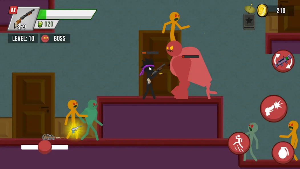 Stick vs Zombies — Много денег — скриншот 3