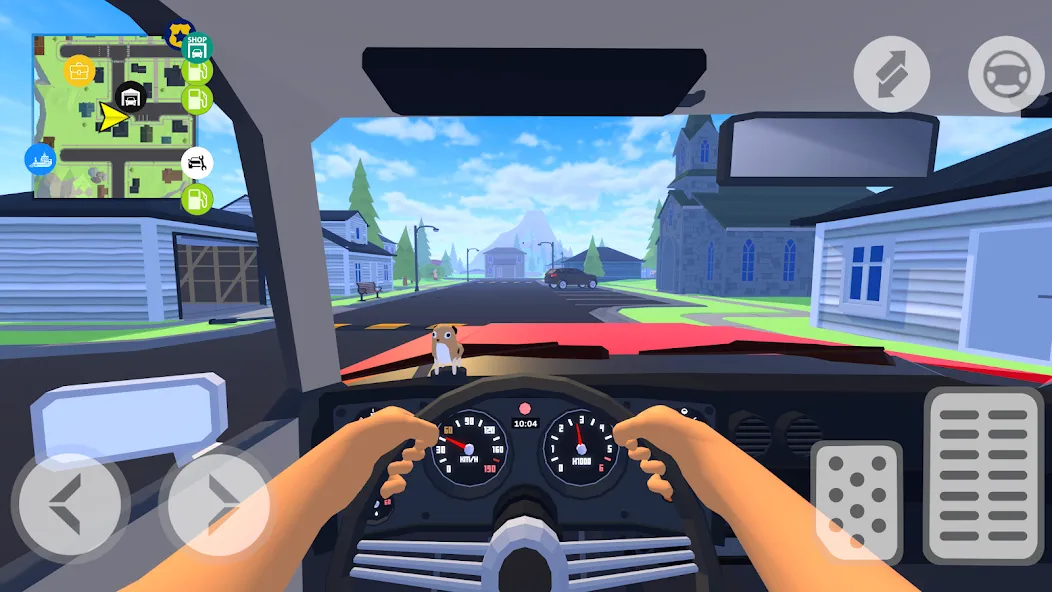 Driving Zone: Offroad Lite MOD APK на Android — Много денег и бесконечное топливо — скриншот 1 Driving Zone: Offroad Lite MOD APK на Android — Много денег и бесконечное топливо — скриншот 1
