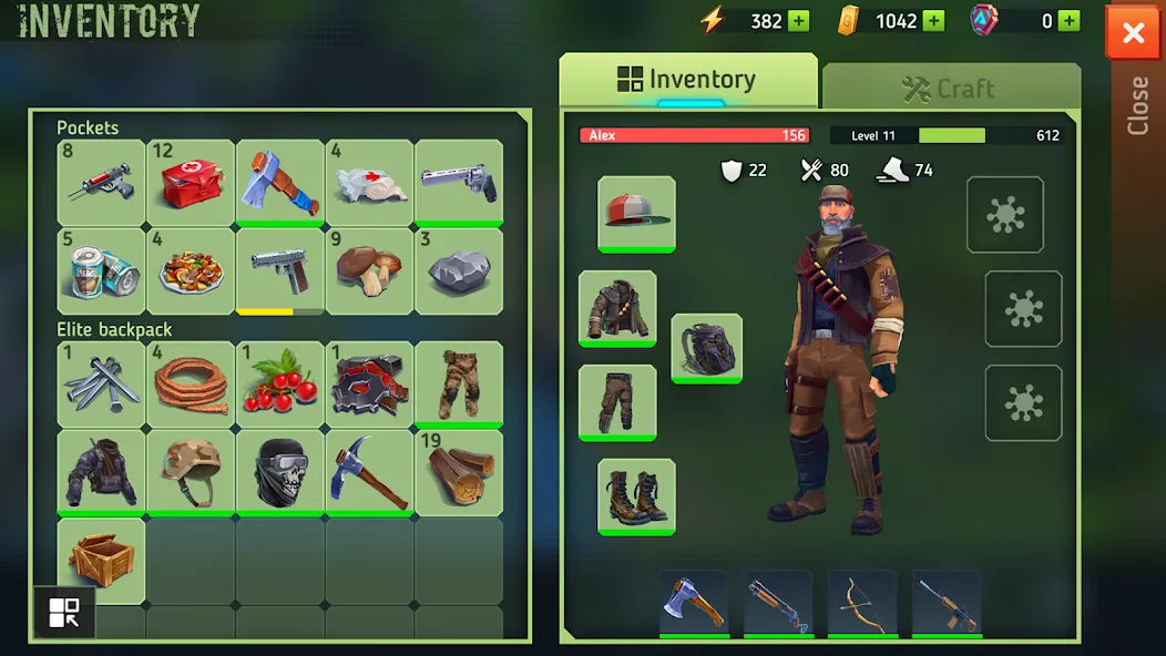 TEGRA: Zombie survival island MOD — Много денег и бессмертие на Андроид — скриншот 5