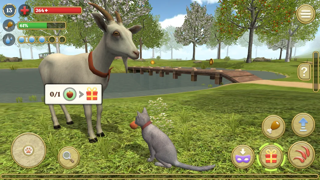 Cat Simulator : Kitties Family MOD APK — Много денег — скриншот 3