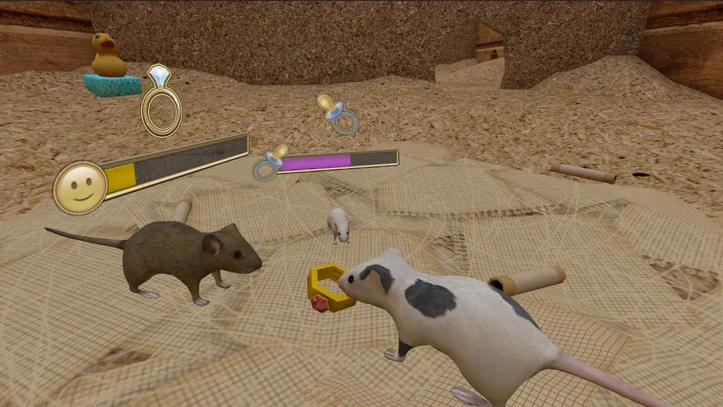 Скачать взлом Mouse Simulator : Forest Home на Андроид — Много денег — скриншот 4 Скачать взлом Mouse Simulator : Forest Home на Андроид — Много денег — скриншот 4
