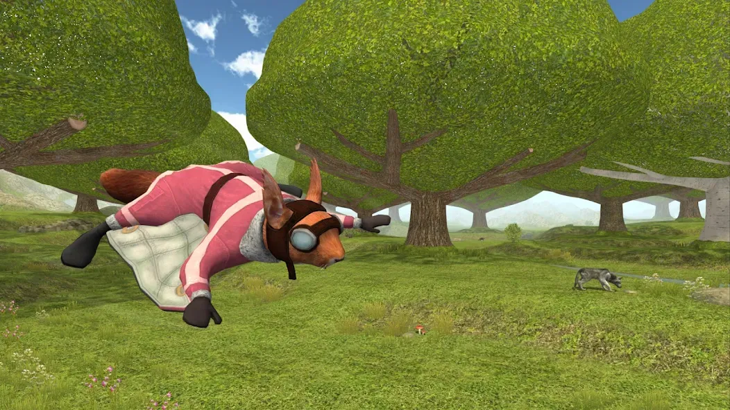 Взломанная Squirrel Simulator 2 : Online на Андроид — Много орехов и кристаллов — скриншот 4