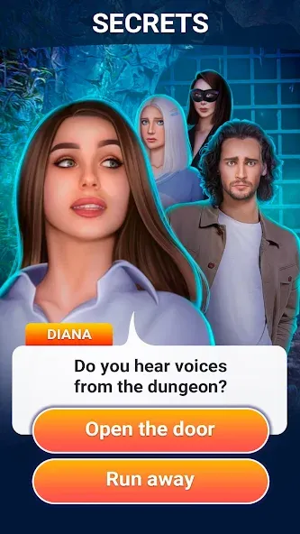 Diana's stories Mod APK Все открыто — Скачать на Андроид — скриншот 2 Diana's stories Mod APK Все открыто — Скачать на Андроид — скриншот 2