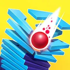 Взлом Stack Ball - Crash Platforms — Много денег
