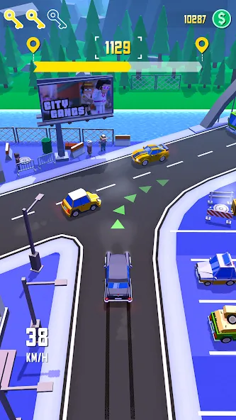 Taxi Run: Traffic Driver на Андроид — Много денег и без рекламы — скриншот 2