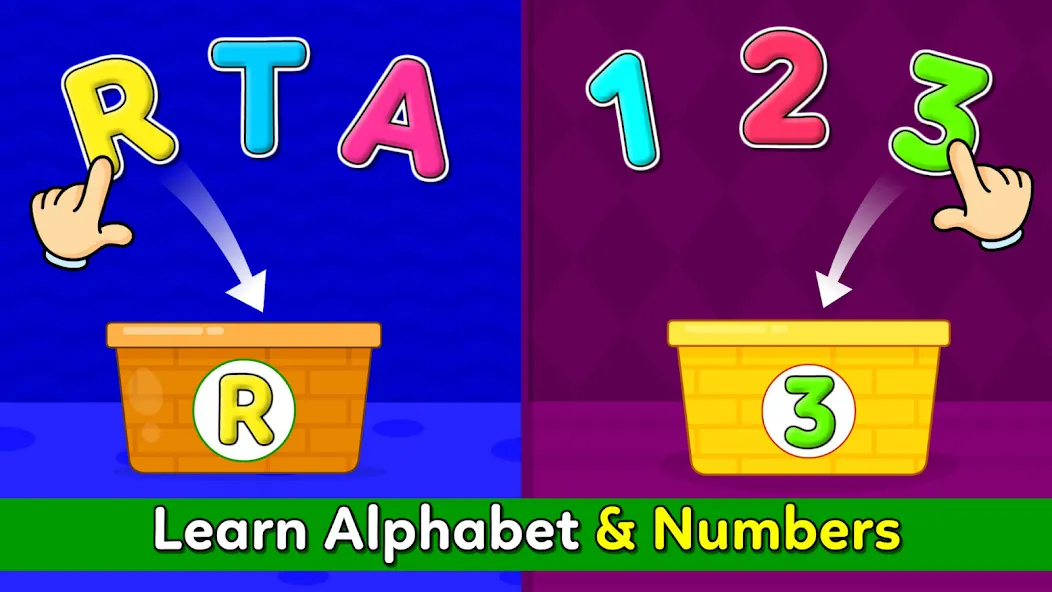 Скачать Toddler Games for 2-3 Year Old — Модификация Все открыто — скриншот 1