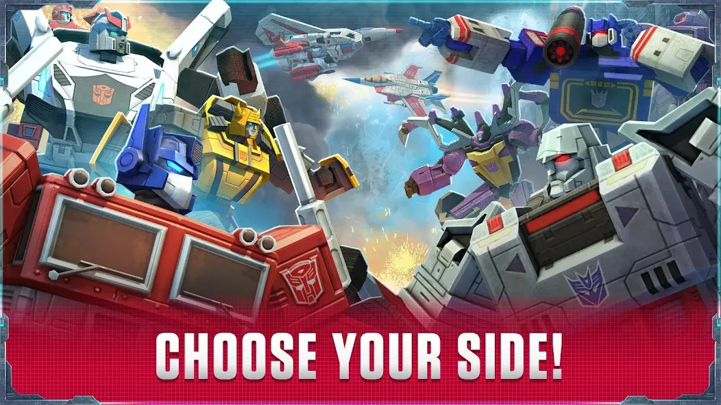 Взлом Transformers: Earth Wars Beta — Много энергии — скриншот 1
