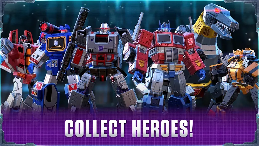 Взлом Transformers: Earth Wars Beta — Много энергии — скриншот 2