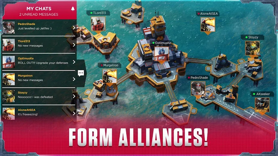 Взлом Transformers: Earth Wars Beta — Много энергии — скриншот 5