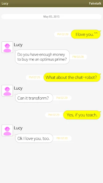 Faketalk - Chatbot — Мод: Все премиум функции разблокированы — скриншот 2