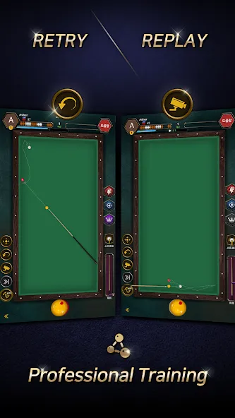 Real Billiards Battle - carom MOD APK на Android — Много денег — скриншот 5