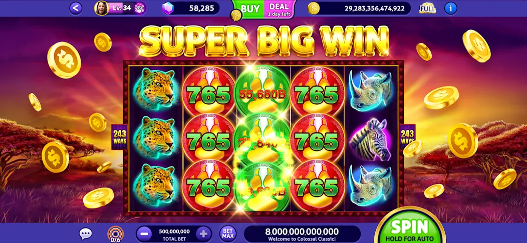 Взлом Club Vegas Slots Casino Games — Много денег — скриншот 2 Взлом Club Vegas Slots Casino Games — Много денег — скриншот 2