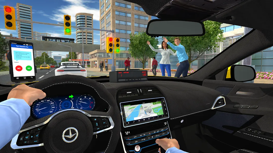 Taxi Game 2 — Мод: Много денег — скриншот 2