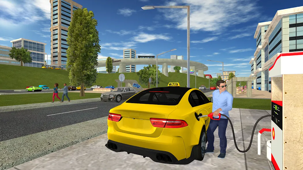 Taxi Game 2 — Мод: Много денег — скриншот 3