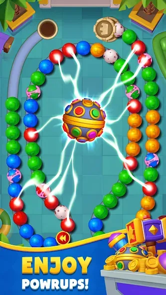 Marble Crush Blast MOD APK на Android — Много монет и жизней — скриншот 4 Marble Crush Blast MOD APK на Android — Много монет и жизней — скриншот 4