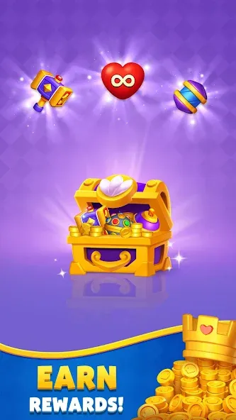 Marble Crush Blast MOD APK на Android — Много монет и жизней — скриншот 5