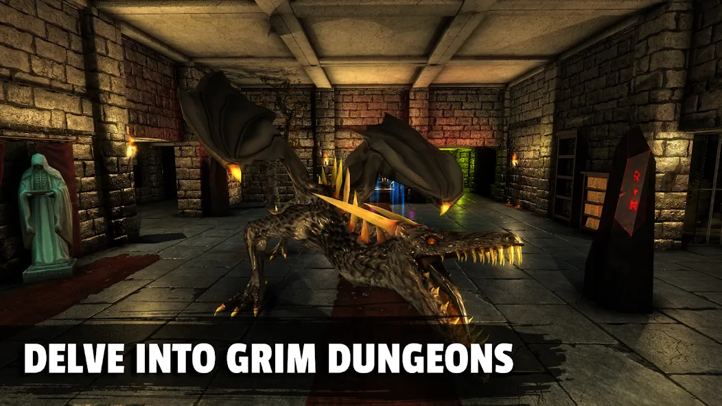 Скачать Moonshades RPG Dungeon Crawler на Android — Бессмертие и много денег — скриншот 3