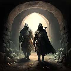 Скачать Moonshades RPG Dungeon Crawler на Android — Бессмертие и много денег