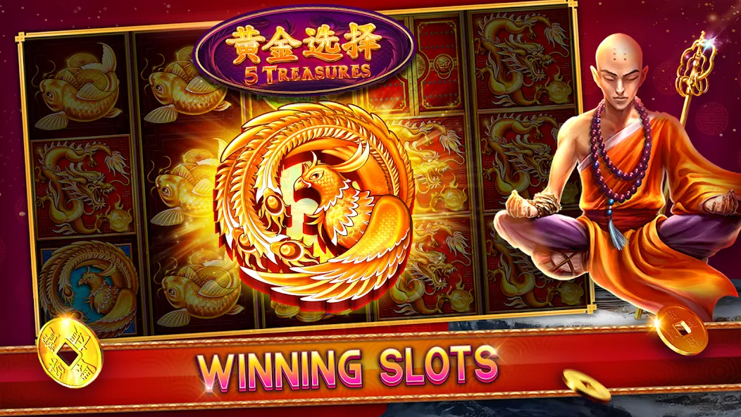 88 Fortunes Casino Slot Games на Андроид — Мод Много денег — скриншот 3