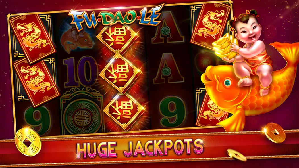 88 Fortunes Casino Slot Games на Андроид — Мод Много денег — скриншот 5