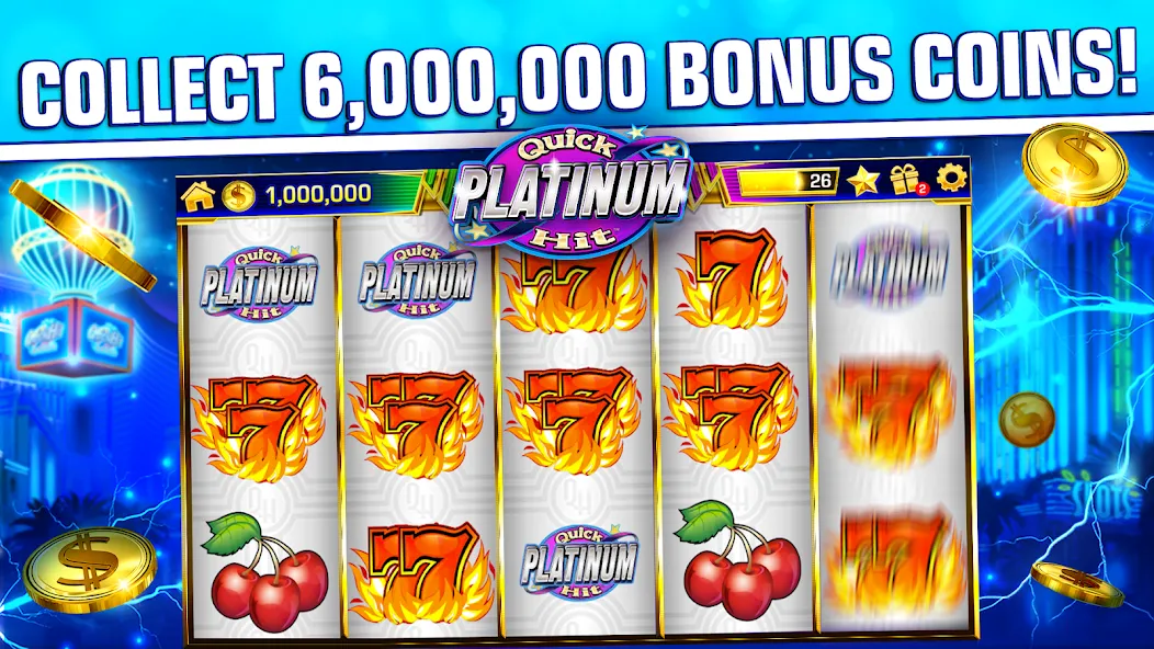 Quick Hit Casino Slot Games — Взломанная версия (Много денег) — скриншот 2