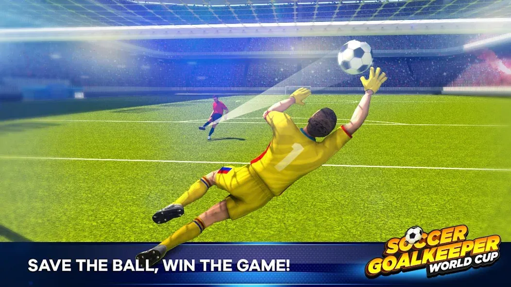 Скачать Soccer Goalkeeper Games 2024 с модом — Много денег — скриншот 5