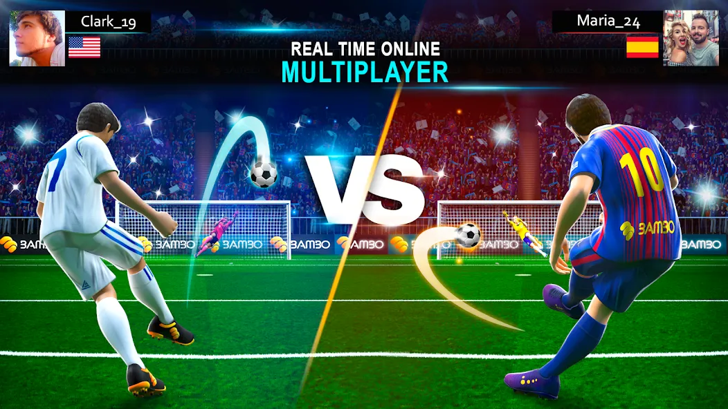 Shoot Goal - Soccer Games 2022 Mod APK Много денег — Скачать на Андроид — скриншот 5