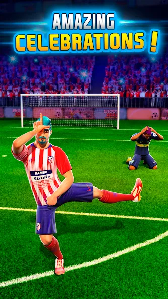 Shoot Goal: World Leagues MOD — Много денег на Андроид — скриншот 3