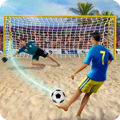 Shoot Goal - Beach Soccer Game на Андроид — Мод Много денег