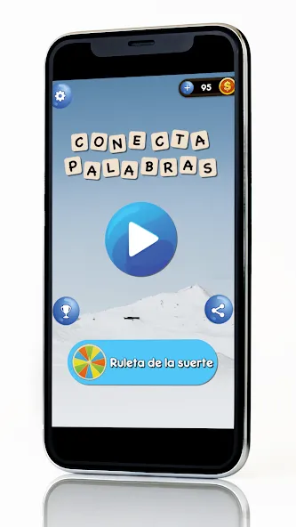 Conecta - Juego de Palabras (Мод Все уровни разблокированы) — скриншот 1