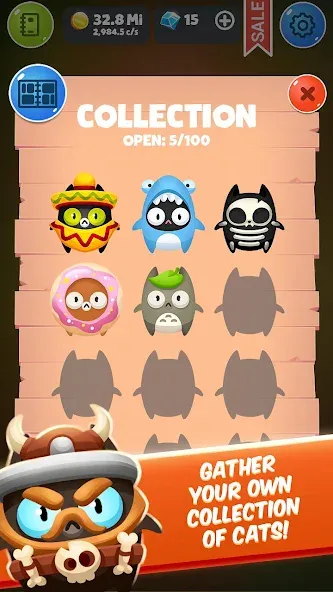 Cat Evolution Clicker MOD APK на Android — Много денег — скриншот 4