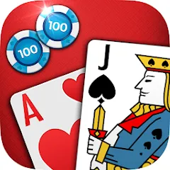 Blackjack 21 MOD — Много денег на Андроид