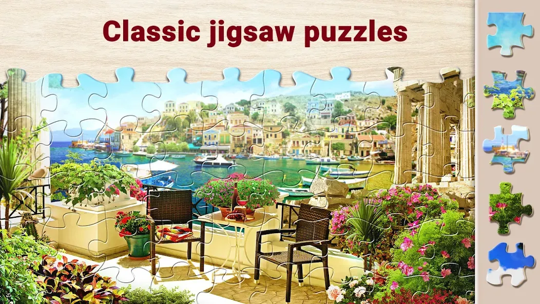 Взлом Magic Jigsaw Puzzles－Games HD — Все пазлы разблокированы — скриншот 5