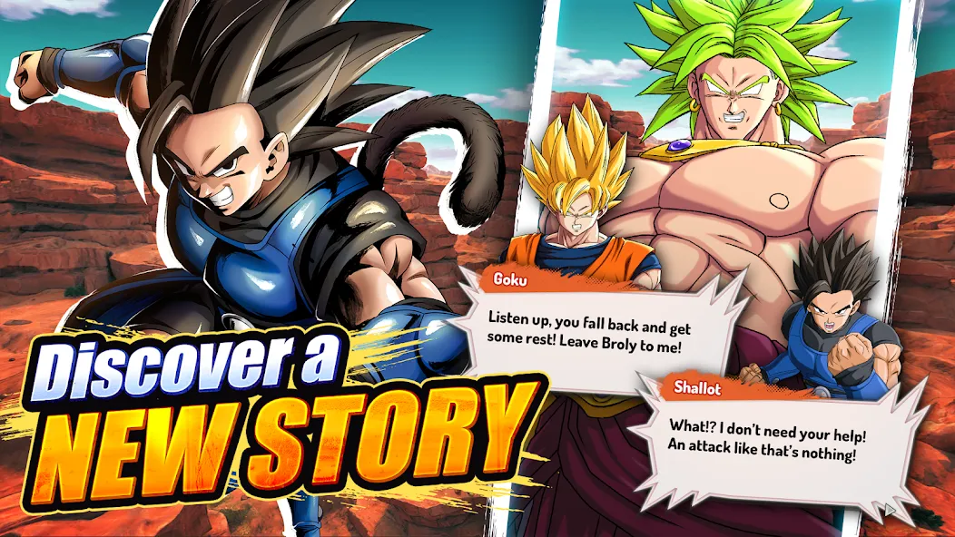 DRAGON BALL LEGENDS MOD APK — Много денег и кристаллов — скриншот 4 DRAGON BALL LEGENDS MOD APK — Много денег и кристаллов — скриншот 4