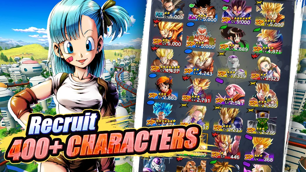 DRAGON BALL LEGENDS MOD APK — Много денег и кристаллов — скриншот 5