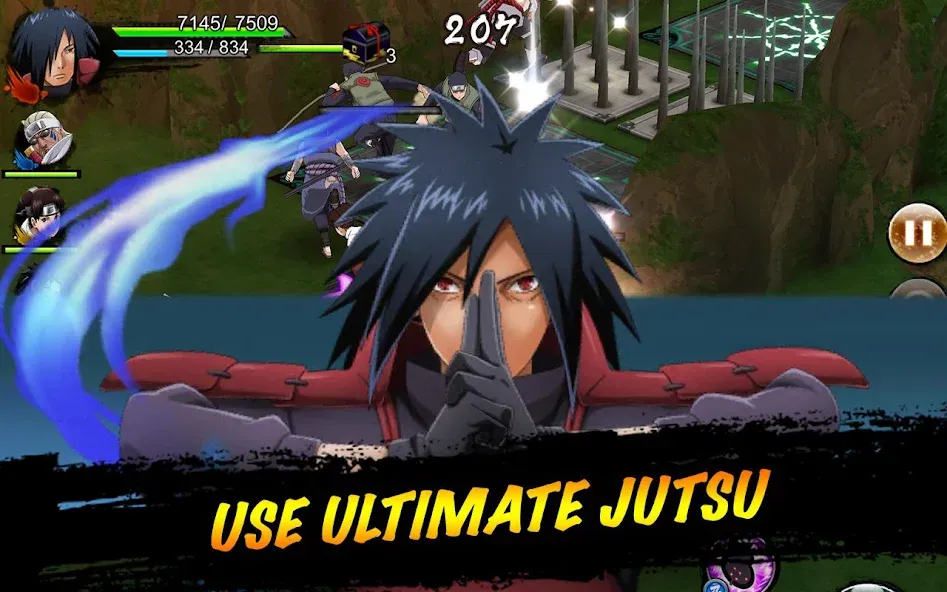 NARUTO X BORUTO NINJA VOLTAGE — Взломанная версия (Много шинобито) — скриншот 3