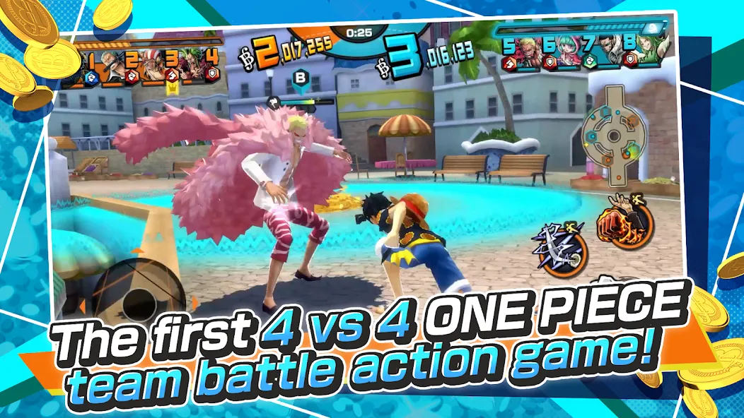 Скачать ONE PIECE Bounty Rush — Модификация Много денег — скриншот 2 Скачать ONE PIECE Bounty Rush — Модификация Много денег — скриншот 2