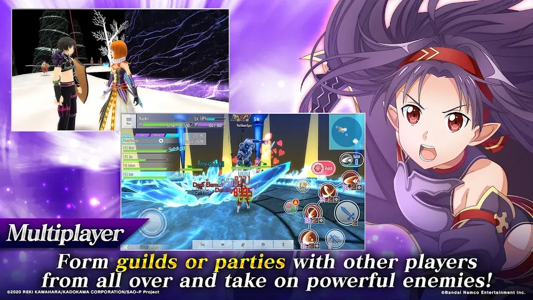 Скачать SAO Integral Factor - MMORPG на Android — Бессмертие и Урон — скриншот 5