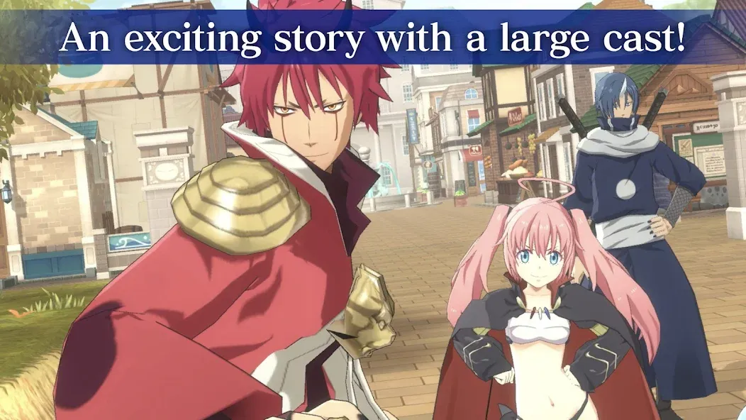 Скачать SLIME - ISEKAI Memories с модом — Много денег и алмазов — скриншот 1