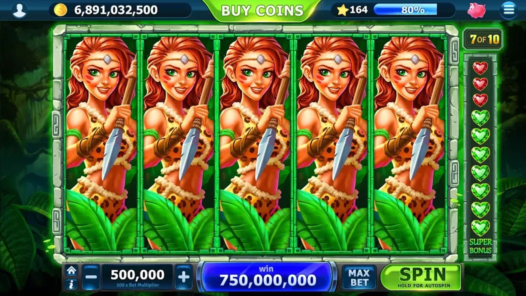 Скачать Slots of Vegas на Андроид — Много денег и бесплатные вращения — скриншот 4