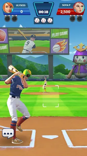 Скачать Baseball Club: PvP Multiplayer на телефон — Много денег — скриншот 4