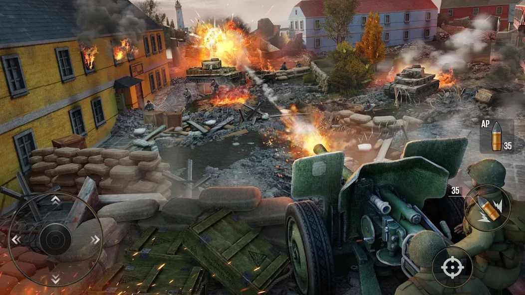 World of Artillery: Cannon War — Взломанная версия (Много денег и бесконечные патроны) — скриншот 5
