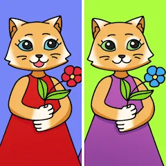 Скачать Find Differences: Cute Cats с модом — Много подсказок