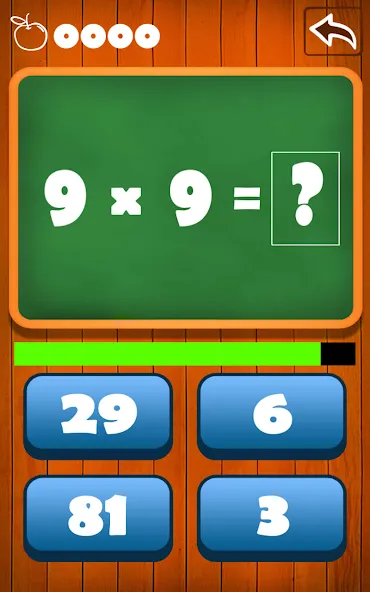 Скачать Learn multiplication table на телефон — Все уровни разблокированы — скриншот 2 Скачать Learn multiplication table на телефон — Все уровни разблокированы — скриншот 2